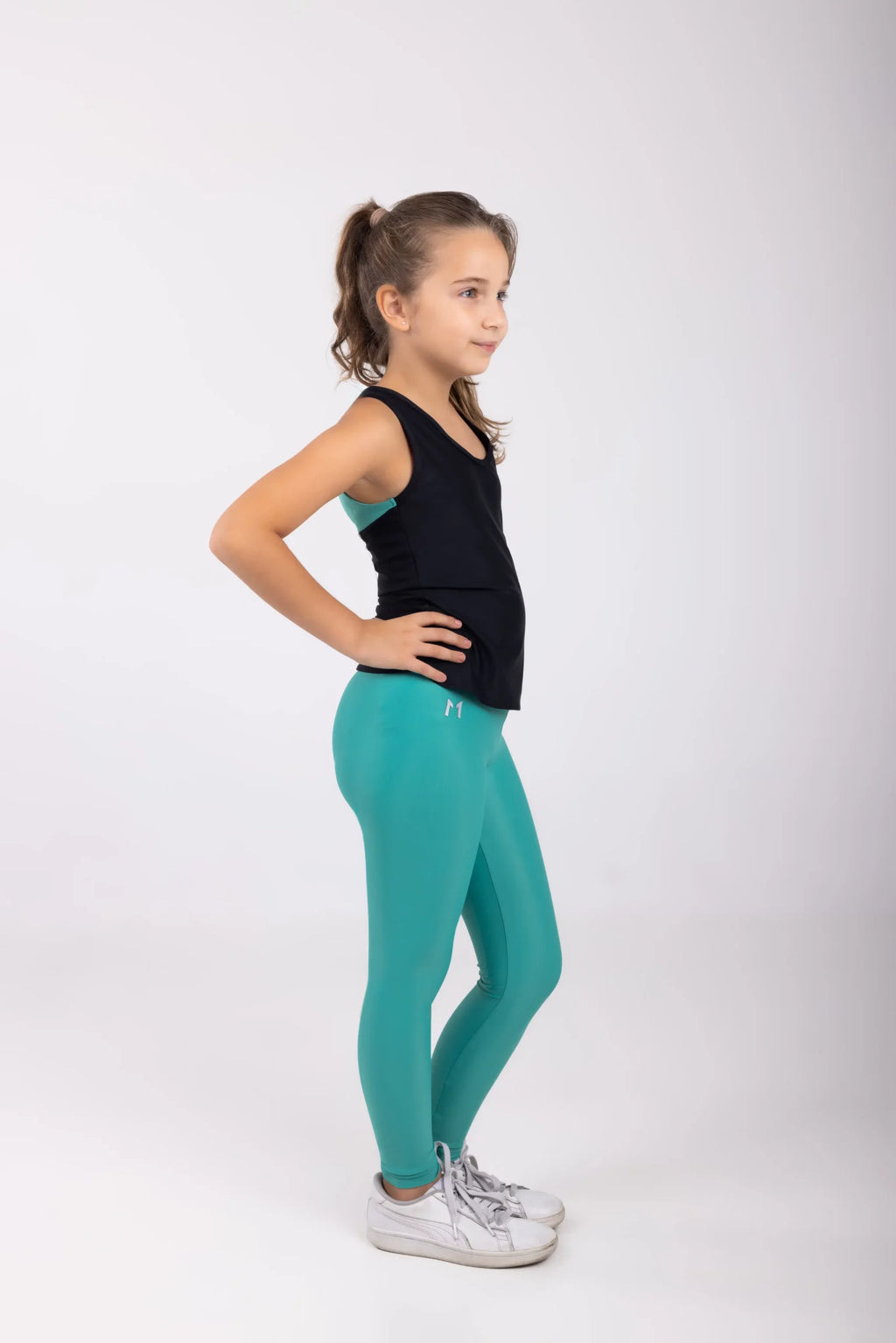 Girls SmoothFit Mid Rise Leggings